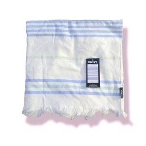 DKNY Bayside Beach Towel 100% Turkish Cotton 36x70